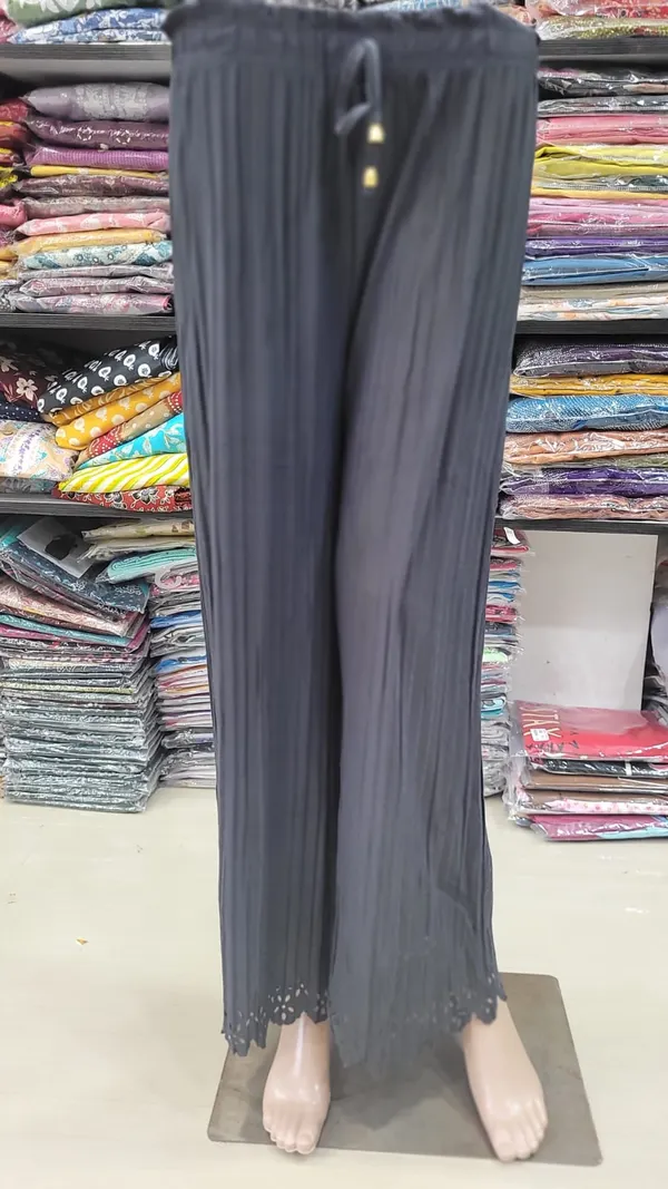 Imported Fabric Free Size Plazzo | PL58